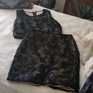 Sienna Sky 2pc. Sequin Skirt Set